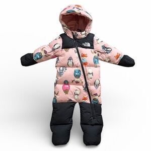 The North Face Toddler Girl Goose Down Bunting Snowsuit | 18-24M